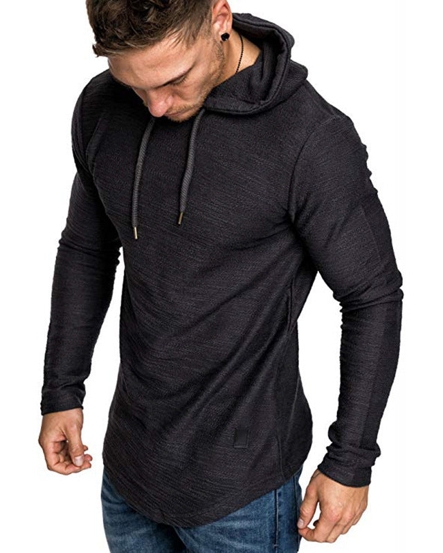 Men's slim fit pullover hoodie