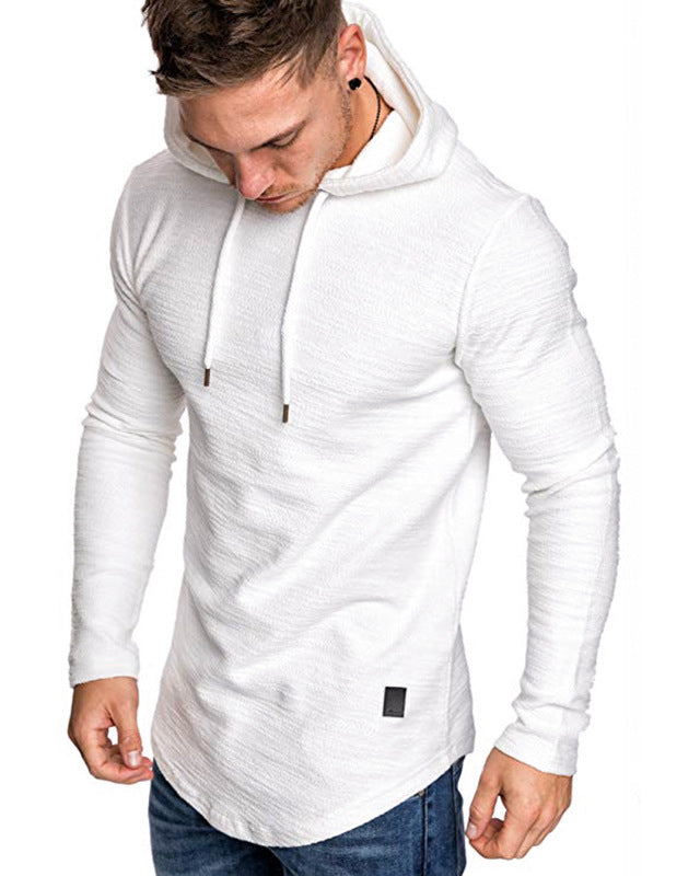 Men's slim fit pullover hoodie