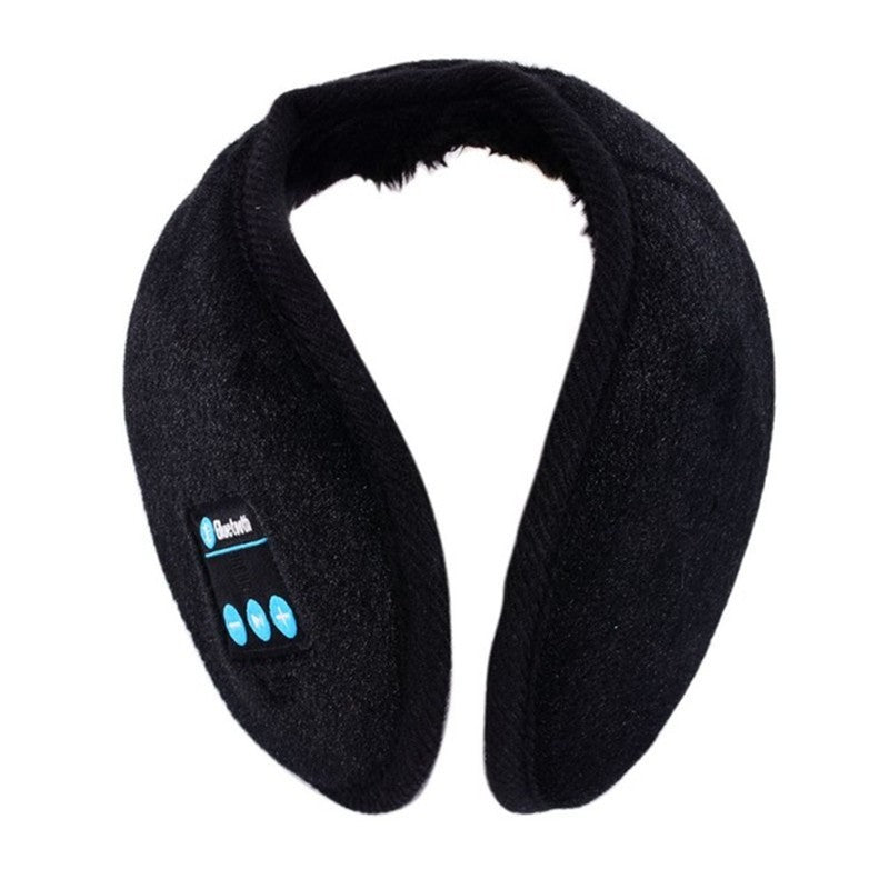 Plush Bluetooth earmuffs headphones
