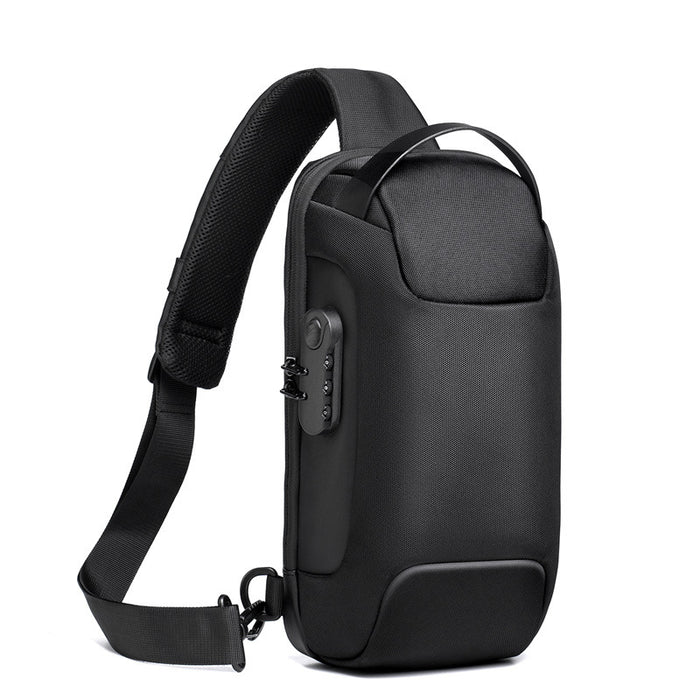 Logan | Anti-Theft Sling Bag with Combination Lock and USB Port