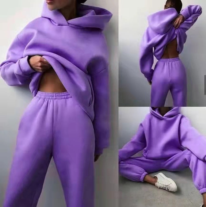 Avery | Two-Piece Hoodie and Jogger Sweatsuit Set