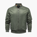 Men’s Bomber Jacket with Zip Closure