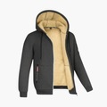 Men’s Hooded Jacket with Zip Front