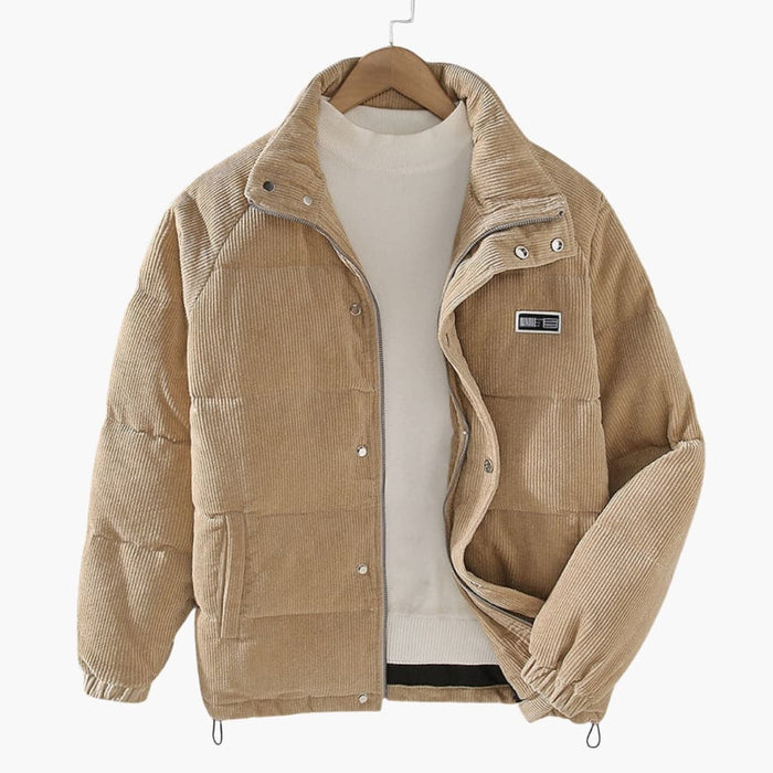 Men's Jacket with High Collar