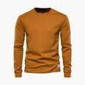 Men's Long Sleeve Shirt with Crew Neck