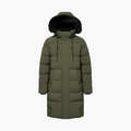 Men’s Long Jacket with Hood and Zipper