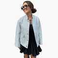 Women’s Layering Bomber Jacket with Side Pockets