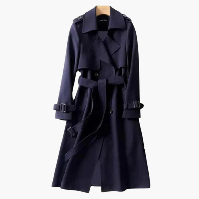 Women’s Trench Coat with Waist Belt