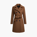 Women’s Trench Coat with Side Pockets