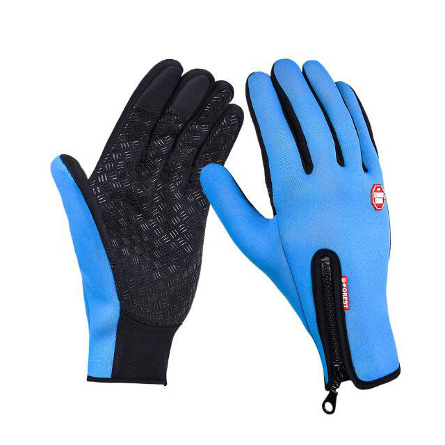 Taylor | Fleece Lined Touchscreen Gloves with Silicone Grip Palm