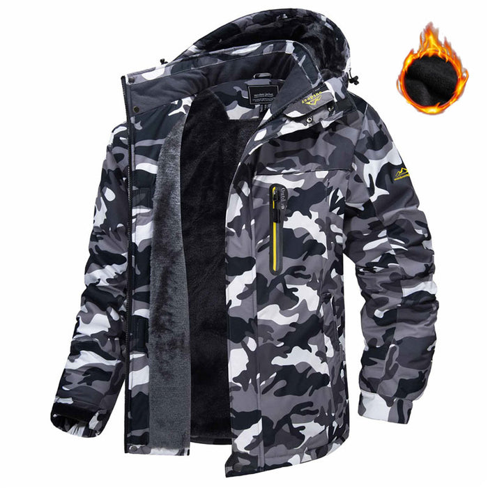 Tucker | Fleece-Lined Hooded Parka, Windproof and Water-Repellent